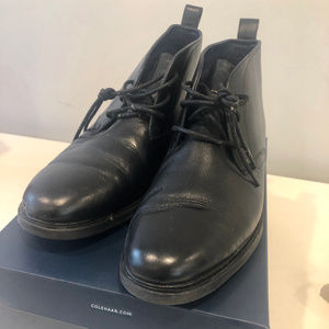 Cole Haan GrandEvolution Chukka Leather Black 12
